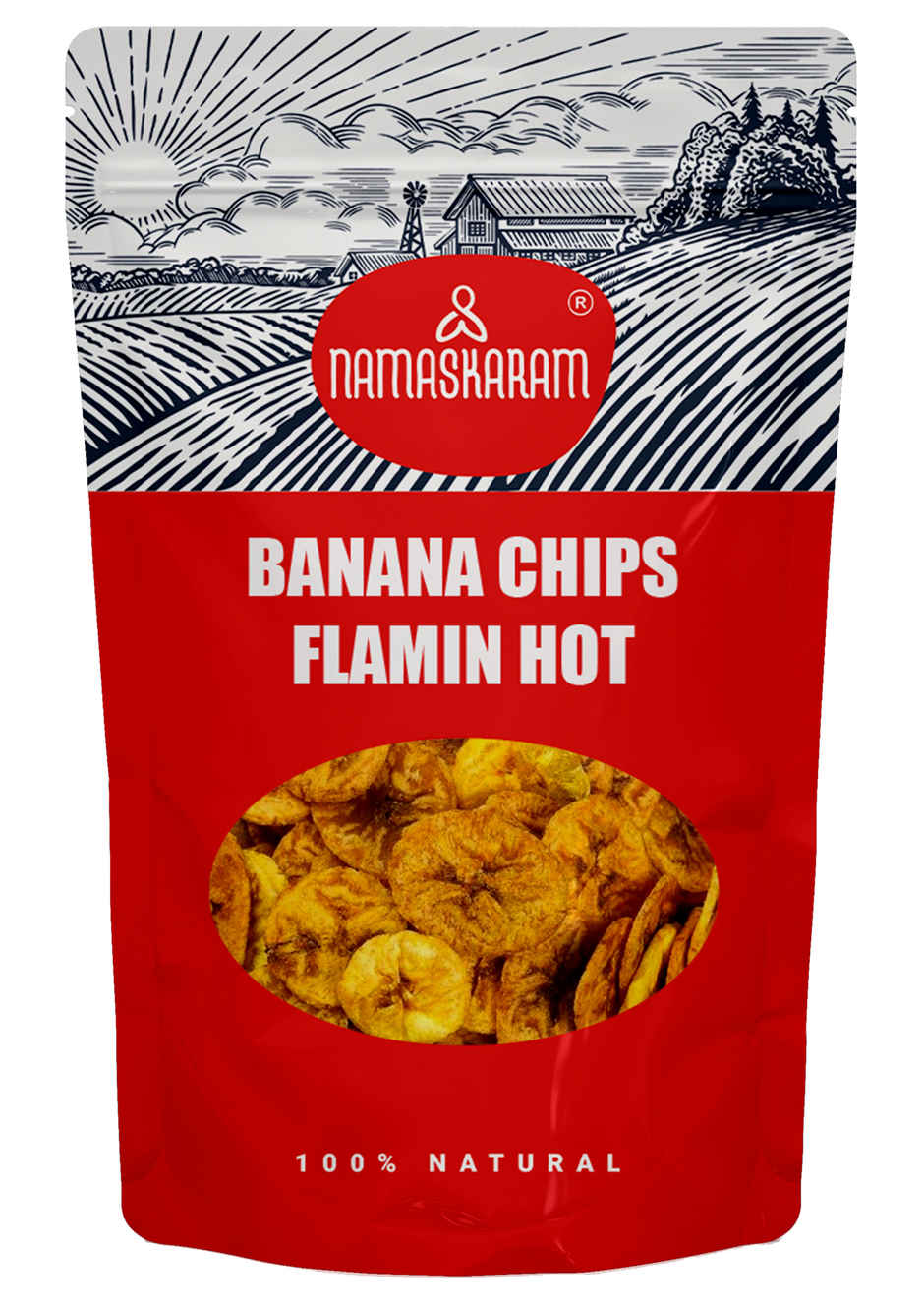 Namaskaram Banana Chips - Flamino Hot